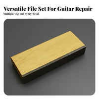 Protects Fretboard Guitar Fret Beveling File Professional Grade Fret End Beveling File High Carbon Steel for Luthiers, Repair Shop, Workshop
