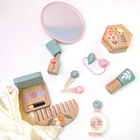 Wooden Pretend Play Makeup Set for Kids