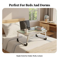 Multi-Functional Foldable Laptop Table Lightweight Lap Desk Erfor travelnomic Design Bed Tray Non-Slip Legs for Students, distant Workers, Adults, Dorm Room, Home Office, Floor, Outdoor