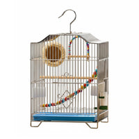 Includes Accessories Large Myna House Spacious Interior avian enclosure Easy to pet cleaning Supply sturdyDuty Wire Mesh for Aviary Hobbyists, outsidedoor, outsidedoors, Indoor, Indoors