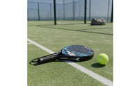 ABS Material Carbon Fiber Padel Racket Long-Lasting Beginner Padel Racket Easy to Handle Carry Case Included for Beginners