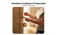 Mini Brass Jingler Long-Lasting DIY Wind Tinkle Part Mini Tinkle Jingler Versatile Use Crisp Sound for Holiday Decoration