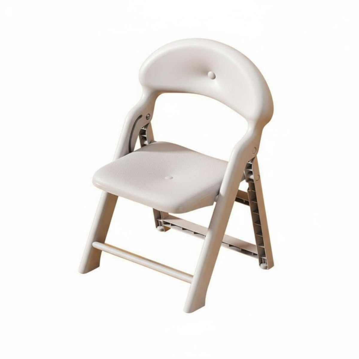 Foldable Shower Chair Space-Saving Collapsible Stool Waterproof for Seniors