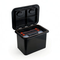 Boat Storage Box with Lid Embedded Marine Storage Box Container for Anglers