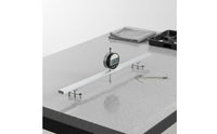 Guitar Neck Curvature Gauge High Precision Digital Neck Straightedge Aluminum Alloy Musical Instrument Accessory for Luthiers