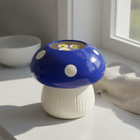 Toadstool Vase Creative Design Resin Toadstool Vase High-End Feel