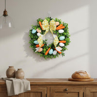 Easter Egg Wreath Realistic Easter Wreath Farmhouse Design for Porch