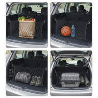 Elastic Trunk Cargo Net Universal Car Trunk Cargo Net Adjustable for Drivers