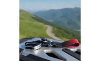 Key Cover with Lanyard Aluminum Alloy Motorcycle Key Cover Easy to Install Accessory for Frequent Carry Item