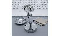 Clamping Fixture with Round Base Universal Adjustable Hand Clamp Heavy Duty Bench Vice for Engravers, Makers, Jewelry Making