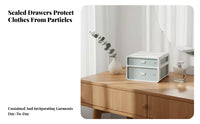 Compartmented Underwear Box Divided Compartments for Home Organizers