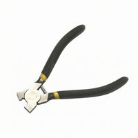 Cross-Clamping Head Wire Clamp Pliers Manual Mesh Clamp Pliers Insulated Handle Ergonomic Design