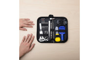 31 Pieces Watch Repair Tool Kit with Case Precision Watch Repair Neatly Arranged Tools for Beginners
