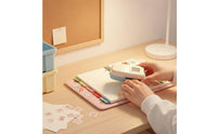 Spring-Loaded Stamp Punch Manual Scalloped Edge Punch Portable Stamp Hole Puncher Sleek for Card Making