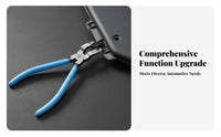 Car Clip Remover Pliers Comfortable Grip Panel Clip Removal Pliers Ergonomic Handle for DIY Enthusiasts, Mechanics