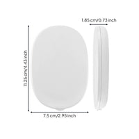 Handheld LED Pocket Mirror Dimmable Light USB Rechargeable Makeup Mirror for Women