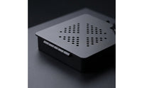 Perforated Non-Slip Hinged Clamp Cap Aluminum RV Bumper End Cap Vented Bumper Cover Vehicle Accessory Cable Loop