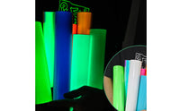Heat Transfer Luminous Film in dark HTV Vinyl Roll Textile Decoration Material for Crafters