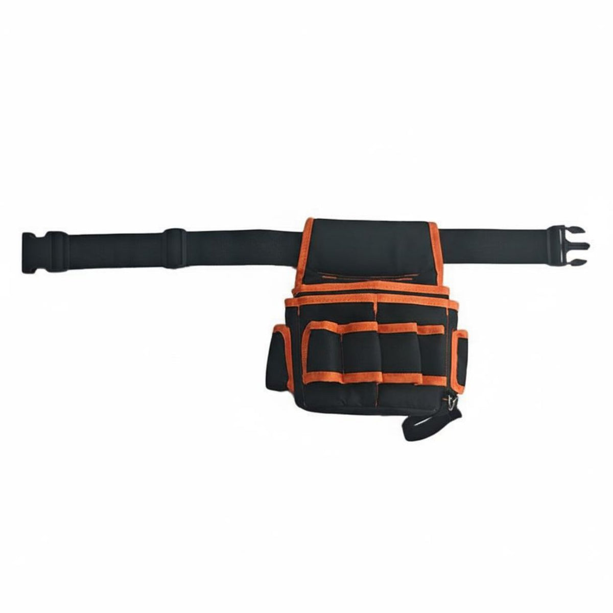 Wear-Resistant Multi-Pocket Waist Tool Bag Quick-Release Buckle Multi-Pocket Waist Pouch Lightweight & Compact Work Gear Waterproof for Electricians, Handymen, Technicians