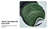 Impact-resistant knee pads for running