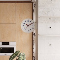 Battery Operated Double-Sided Wall Clock Easy to Read Home Decor Modern Minimalist Design for Office