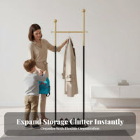 Multi-Hook unrestrictedstanding Coat Tree Stable Base Tree-Shaped Clothes Holder Sturdy Construction Clothing Stand Space-Saving for Children, Families, Office Workers, Entryway, Bedroom, Living Room, Hallway