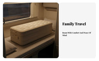 Portable Train Sleeper Bed Widener Compact Storage Inflatable Train Bunk Mattress Long-Lasting Self-Inflating Travel Mattress Easy to Clean for Children, Families