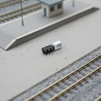 Realistic Intricacy Static Railway Indicator Model Pre-Painted HO Scale Railway Indicator Handmade Miniature Railroad Traffic Light for Hobbyists, Miniature Scene