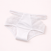 High Waisted Knickers for Women with Lace Trim and Control, Breathable Briefs Underwear with Gusset, Soft Ladies for Everyday Wear