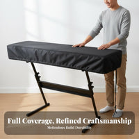 Dustproof 88 Key Piano Cover Fully Enclosed 61 Key Keyboard Cover Adjustable Fit