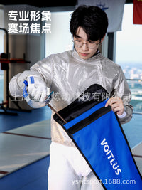 Fencing Bag for Foil, Epee, Sabre - Double Sword Bag, Oxford Cloth, Holds 2 Whole Swords