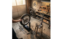 Motorcycle Tire Balancing Stand Top Shaft Motorcycle Wheel Balancing Stand Metal Frame Vehicle Tools