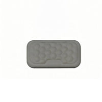 Honeycomb Texture Memory Foam Wrist Rest Quilted Keyboard Wrist Rest Curved Edges Computer Accessory for Office, Typing