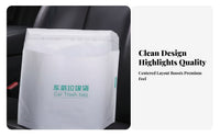 Car Trash Bag Self-Standing Car Garbage Bag Traceless Removal Portable Auto Trash Pouch for Commuters, Vacati Portable Rs, Camping, Bedroom