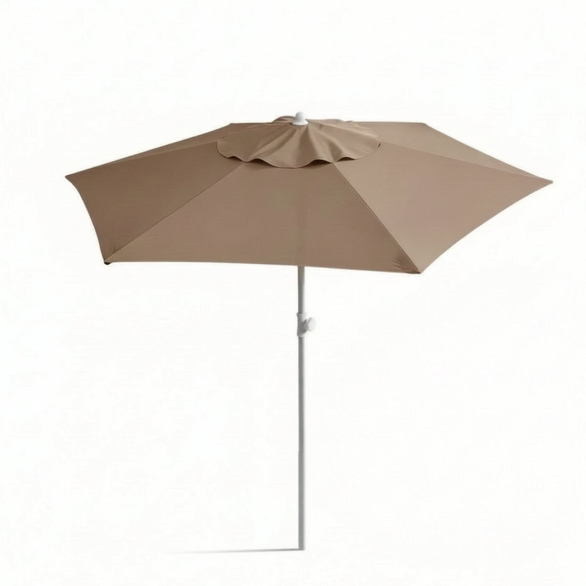Waterproof Hexagonal Patio Umbrella Foldable Umbrella with Hexagonal Canopy Compact Long-Lasting for Homeowners