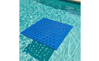 Perforated Kickboard with Integrated Hole Handle Flat Buoyant Board with Holes Floatable Swim Training Aid Lightweight for Children