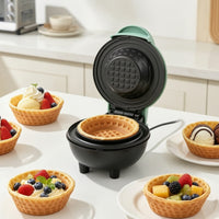 Waffle Bowl Maker Electric Appliance for Dessert Lovers, Kitchen