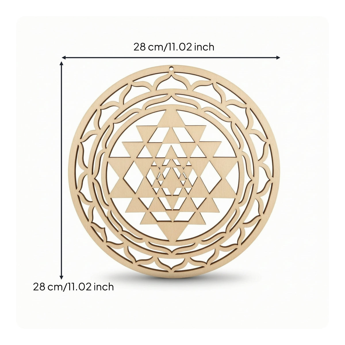 Sri Yantra Wall Decor Meditation Sri Yantra Wall Art Mindful Movement