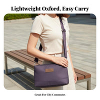 Large Capacity women's Crossbody Bag Adjustable Strap Nylon Crossbody Bag Wear Resistant for Commuters, Travelers, Daily Use, Shopping, Work