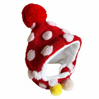 Pet Apparel Hat Christmas Adjustable for Small Pets