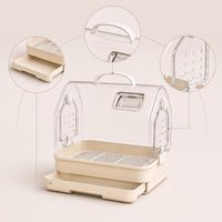 Avian Transport Carrier Cage Easy to Hygienic Avian Travel Carrier for Parrots