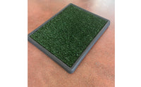Dog Potty with Drain Drainable Pet Toilet with Hose Easy-Rinse Grass Dog Toilet for Dogs, Puppies, Apartments, Balconies