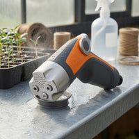 Handheld Rounded Head Water Leak Connection Handheld Water Jet Nozzle for Household Watering