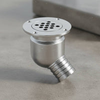Marine Drain Fitting Stainless Steel Boat Scupper Drain Leak Fit for Yacht