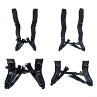 Sturdy Replacement Blower Strap Ergonomic Design Backpack Blower Harness Heavy Duty Padded Carrying Harness Even Weight Distribution for Landscapers