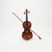 Acoustic Violin Complete Violin Outfit String Instrument Wooden Glossy for Beginners, Lessons, Practice