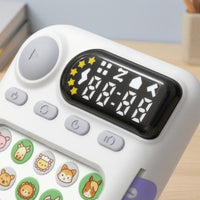 80 Cards Attention Training Toy Digital Display Memory Training Device Button Controls Study Aid Listening Practice