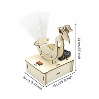 Peacock Science Model Mechanical Motion Ornamental Bird Model Kit Powered Maker Science Experiment Kit for Classroom