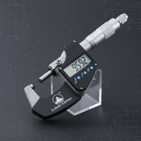 Reset Function-Set Digital Outside Micrometer Ratchet Stop Inch Metric Micrometer Data Output Port Precision Measuring Tool