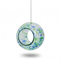 Glass Nectar Feeder Decorative Nectar Feeder Compact for Bird Lovers, Gardeners